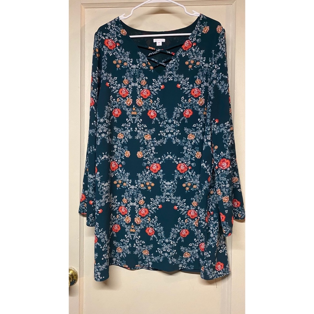 Floral 70’s Style Dress